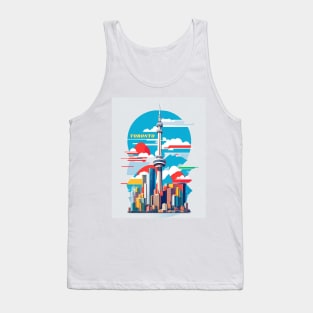 Toronto T-shirt, CN Tower, Canada Tank Top